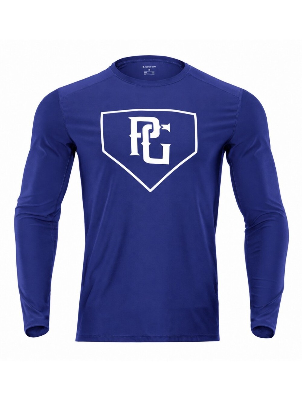 PERFECT GAME Youth Triple Play Long Sleeve Training Tee Large 14-16 Baseball